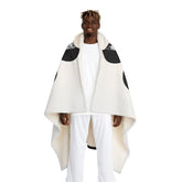 Luna McCormick - Moon Phases Hooded Sherpa Blanket